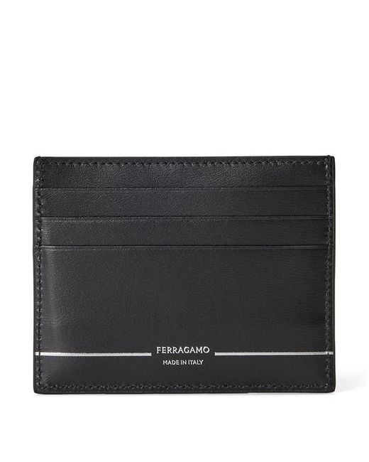 Ferragamo Black Fg Stripe Cc Sn63 for men