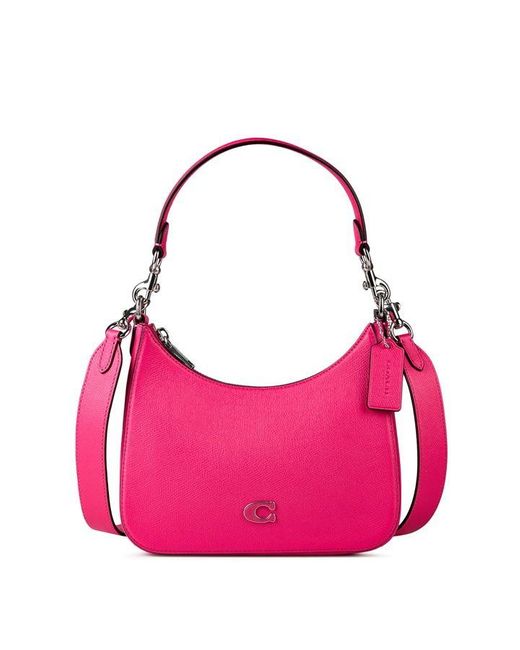 COACH Pink Hobo Crossbody Bag