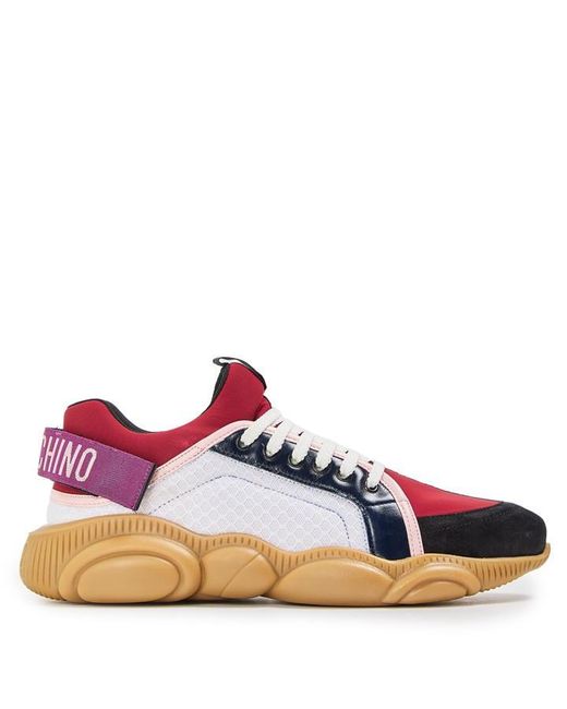 Moschino Blue Low-Top Trainers for men