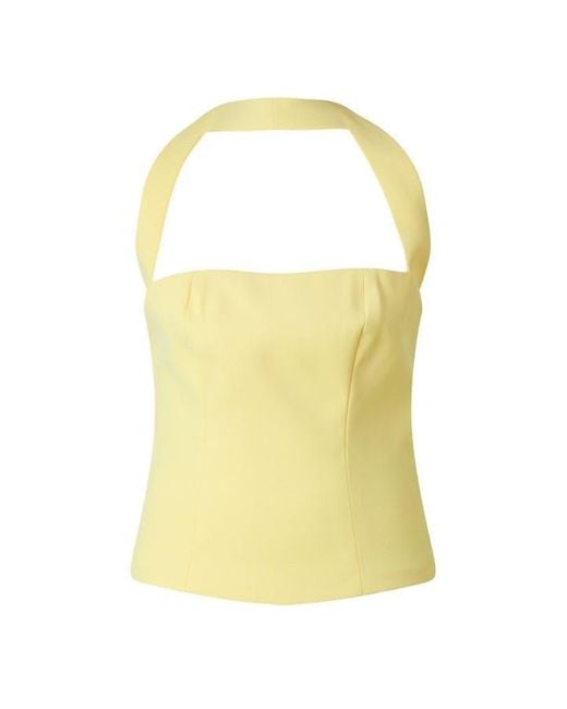 Odd Muse Yellow Ultimate Muse Halter Top