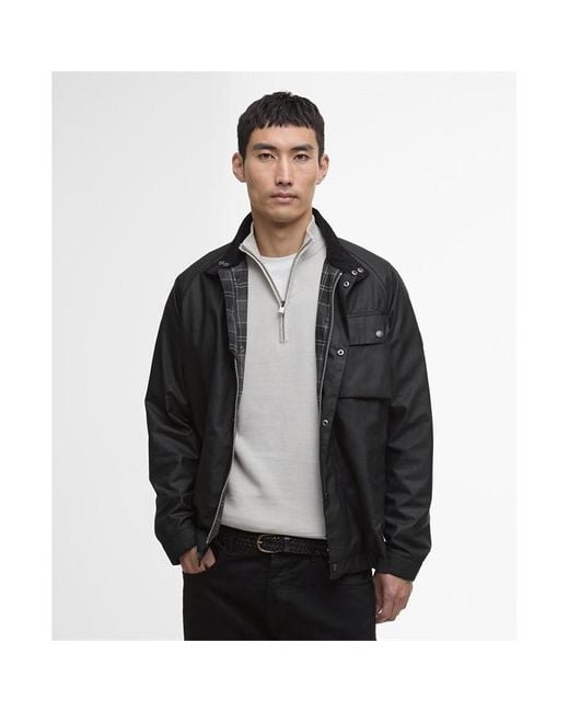 Barbour Black B.Int Lexton Wax Jkt for men