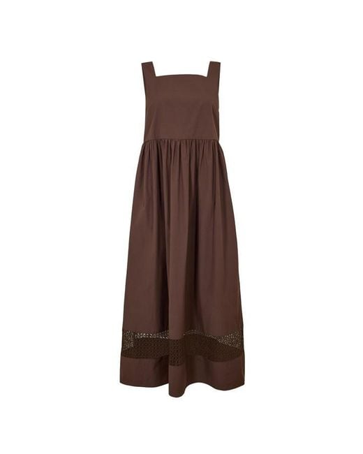 Weekend by Maxmara Brown Long Maxi Dress