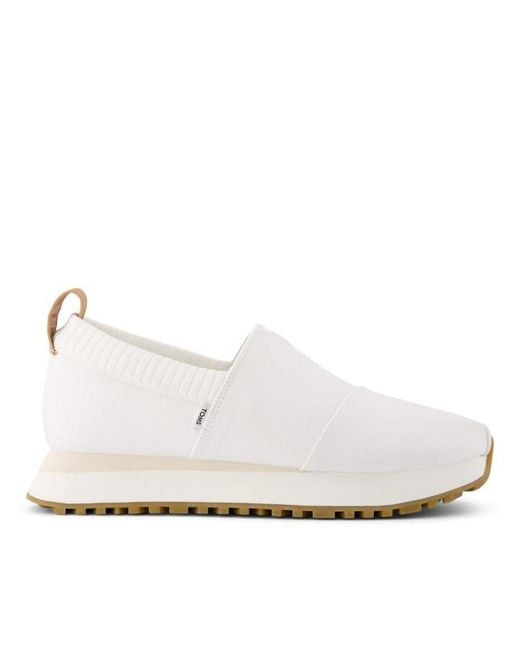 TOMS White Alpargata Resident 2.0 Trainers