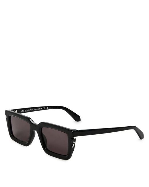 Off-White c/o Virgil Abloh Black Uv Protection Square Sunglasses
