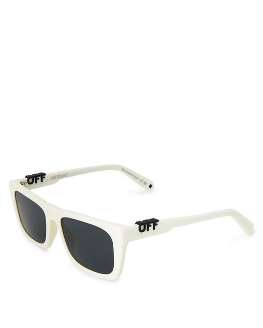 Off-White c/o Virgil Abloh Metallic Square Uv-Protective Sunglasses