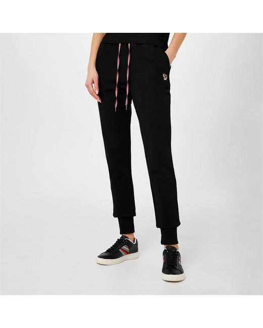 Paul Smith Black Organic Jogging Bottoms