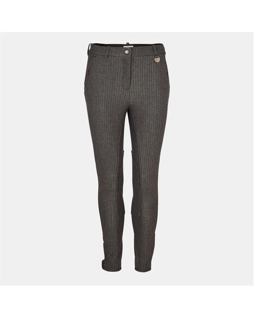 Burberry Gray Fine Fabric Slim Fit Trousers