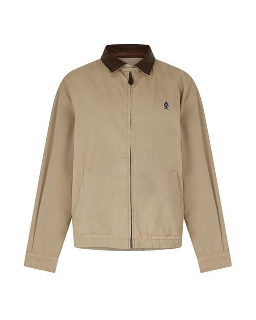 Prada Natural Lthr Cllr Jkt Sn63 for men
