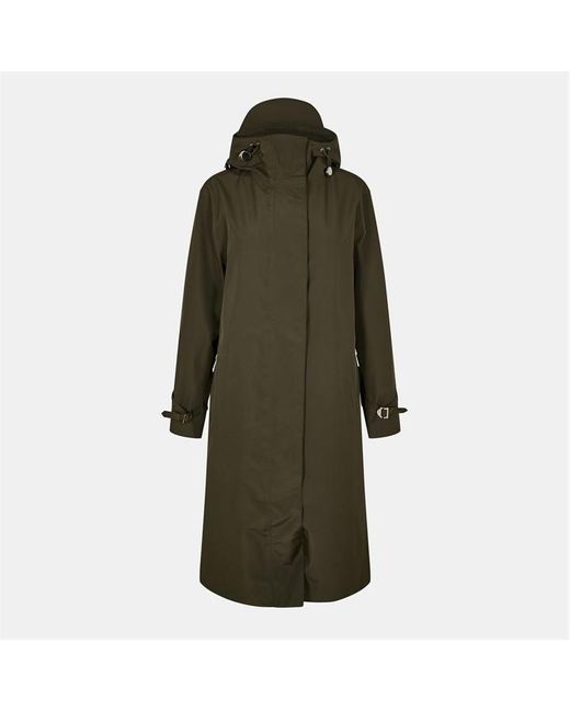 Belstaff Green Navis Quilted Short Puffer Jacket