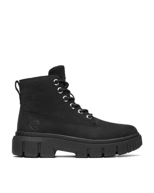 Timberland Black Greyfield Mid Boot For