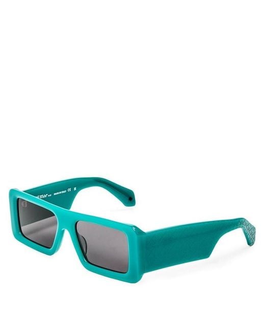 Off-White c/o Virgil Abloh Blue Off Troy Sunglasses 99