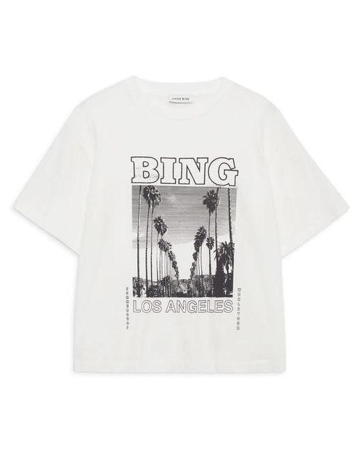 Anine Bing White T-Shirts