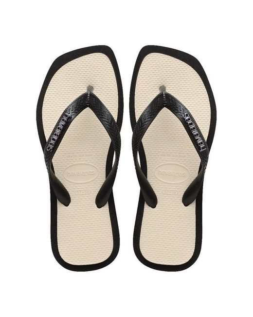 Havaianas Havaians Top Square Fusion in Natural Lyst UK