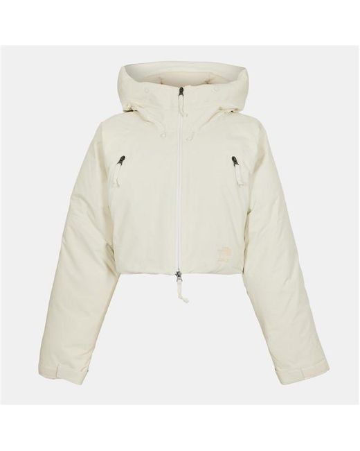 Skims White Insulated Shell Jacket