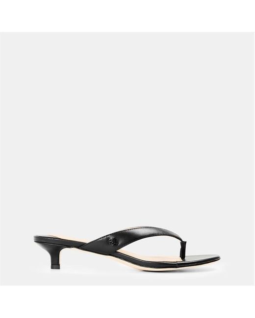 Ralph Lauren Black Lrl Francesa Sandal