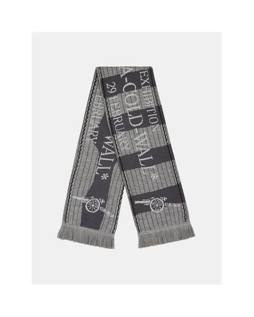 A_COLD_WALL* Gray X Arsenal Fc Derby Scarf for men