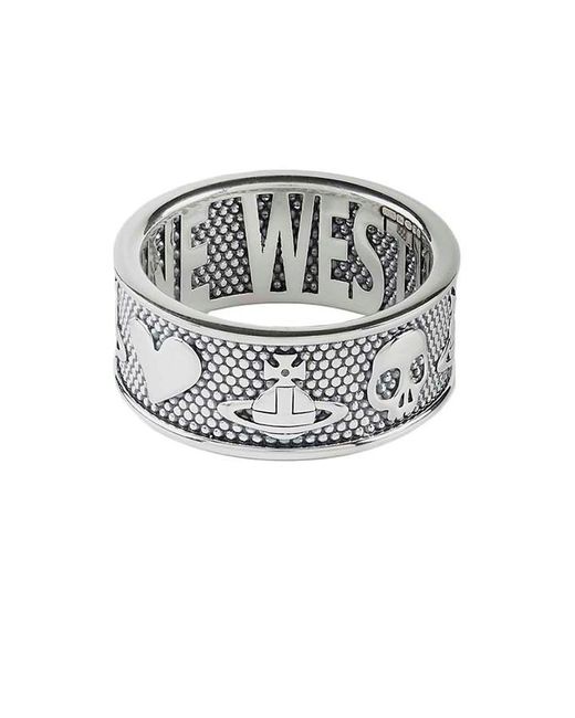 Vivienne Westwood Metallic Kingston Ring for men