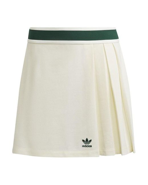 Adidas Originals Natural Luxe Tennis Skirt