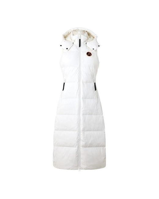 ARCTIC ARMY White Heavyweight Long Gilet