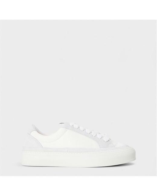 NUMERIS White Athena Low-Top Trainers for men