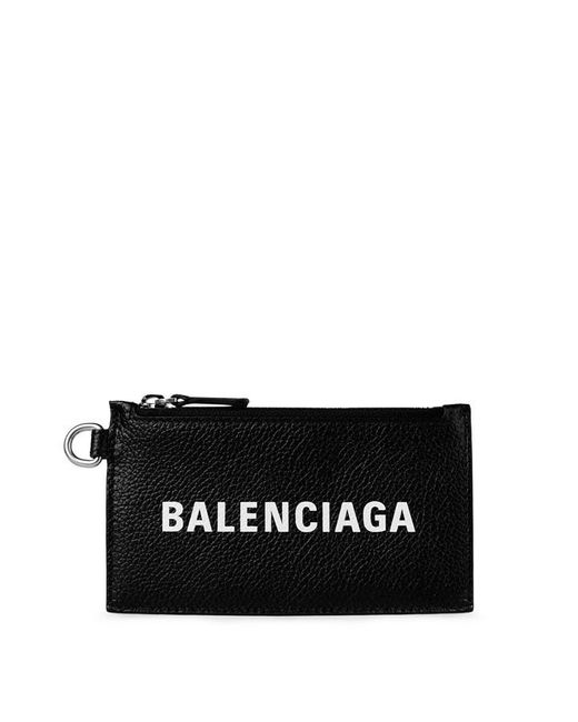 Balenciaga Black Bal Card Holdr Sn42 for men