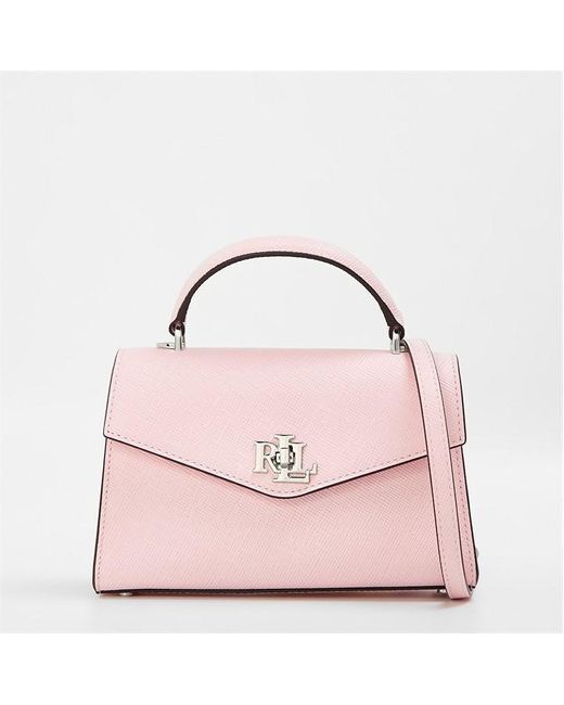 Ralph Lauren Pink Lrl Farrah Satchel