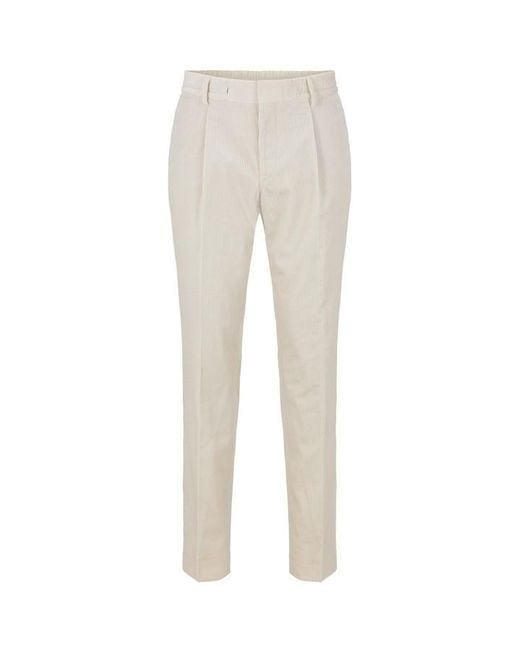 Boss Natural Closed Hem Jersey Joggers for men