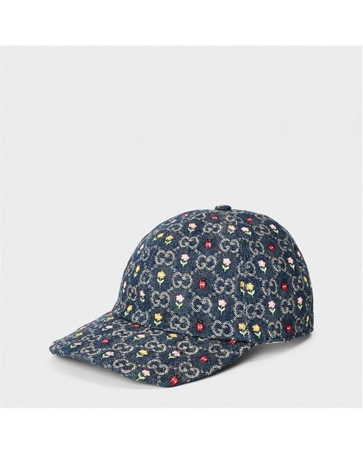 Gucci Blue Adjustable Baseball Cap