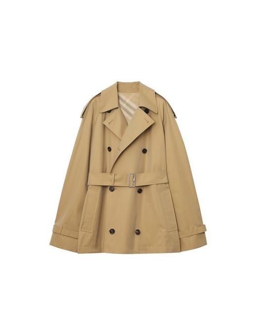 Burberry Natural Burb Short Trench Ld51
