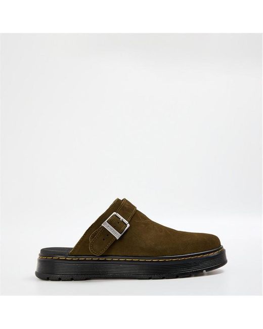 Dr. Martens Brown Brookline Mules for men
