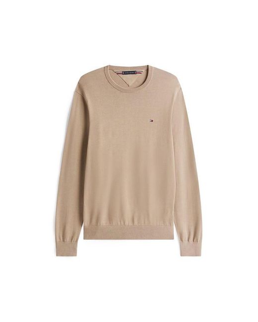 Tommy Hilfiger Natural Crew Neck Jumper for men