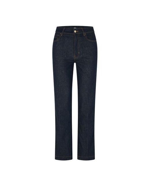 Boss Blue Ada Hr Straight Leg Jeans