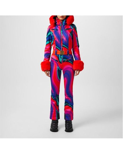 Goldbergh Red La Fete Ski Suit