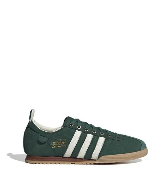 Adidas Originals Green Samba 62 Low-Top Trainers for men