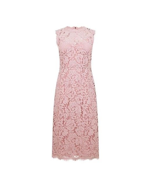 d&g pink dress Silk Satin Jacquard Shirt With Dg Logo In and a DG logo Odessa Embellished Bandage Gown -