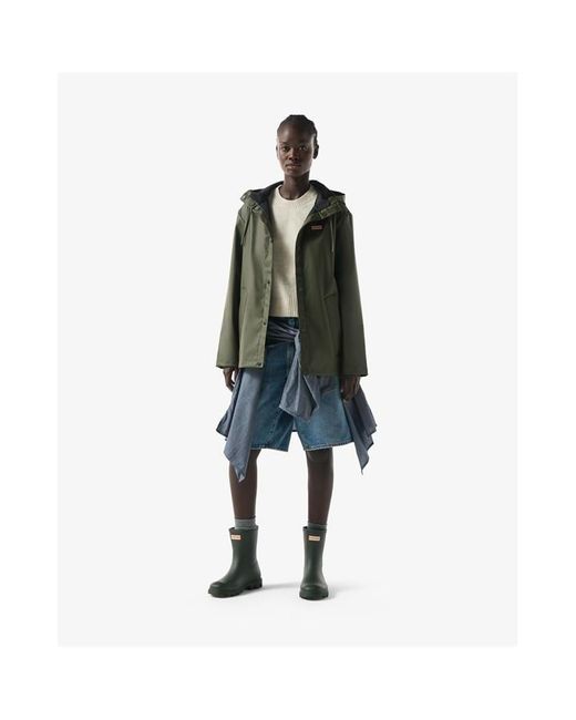 Hunter Green Izzy Hooded Jacket