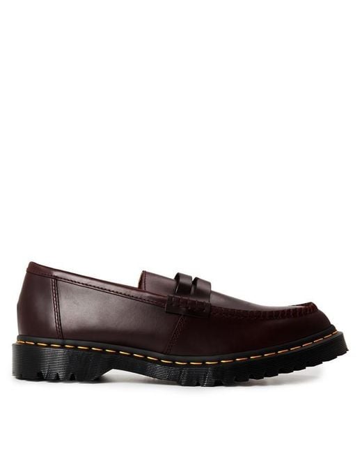 Dr. Martens Brown Penton Loafer for men