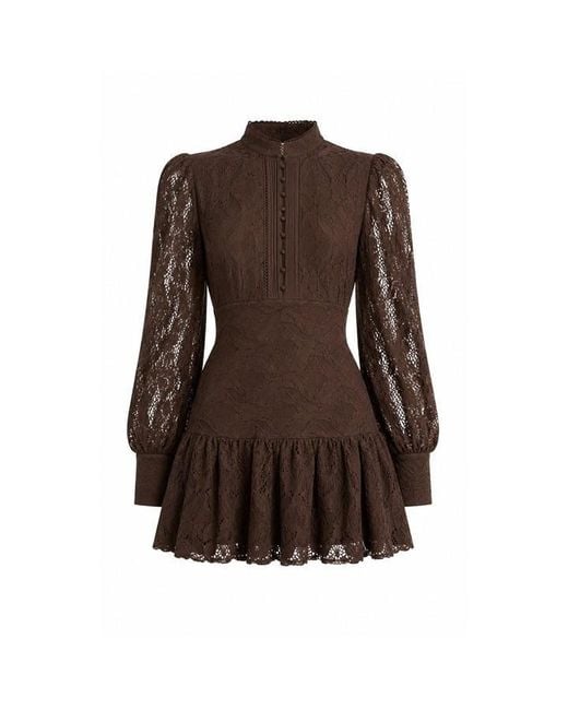 Bardot Brown Bd Remy Dress Ld64