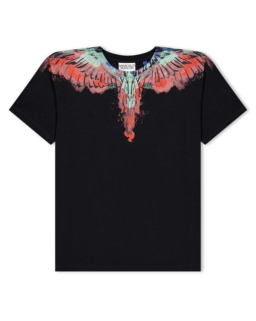 Marcelo Burlon Black Marcelo Wcolwng T Ss for men