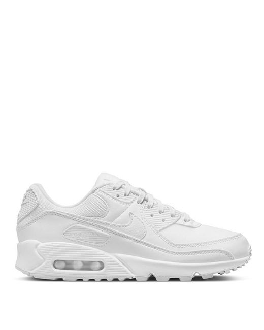 Nike White Air Max 90 Trainers