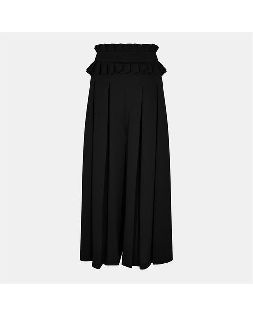 Max Mara Black Floor Length Maxi Skirt