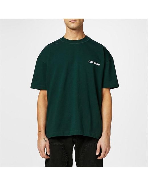 Cole Buxton Green Cb Sportswear T-shirt for men