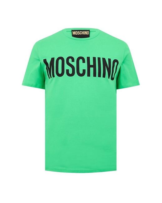 Moschino Green Paint Tee Sn44 for men