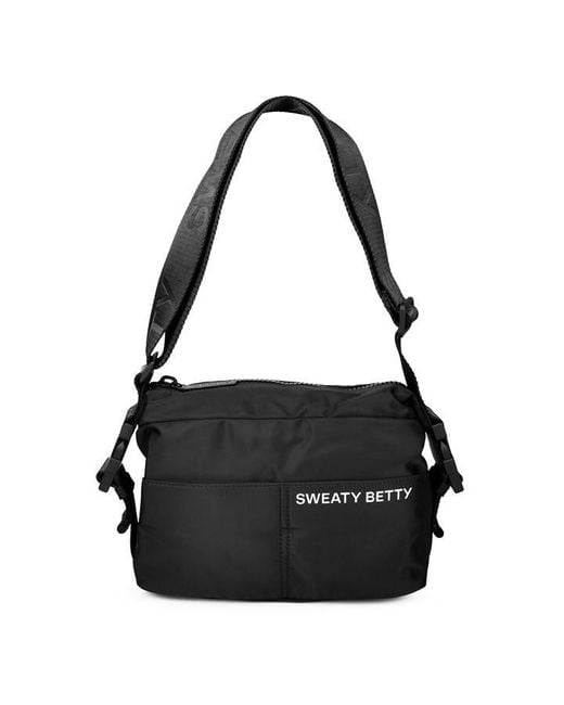 Sweaty Betty Black Strive Crossbody Bag