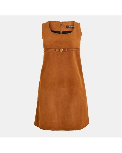 Versace Brown Mini Dress