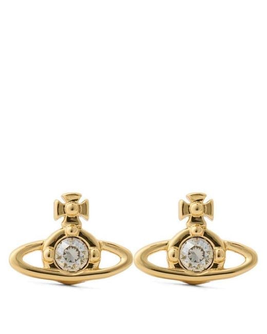 Vivienne Westwood Natural Solitaire Earrings