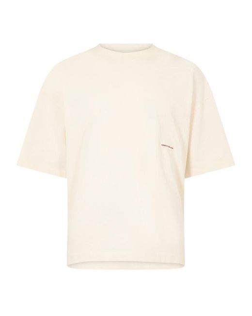 About Blank White Oversized T-Shirt for men