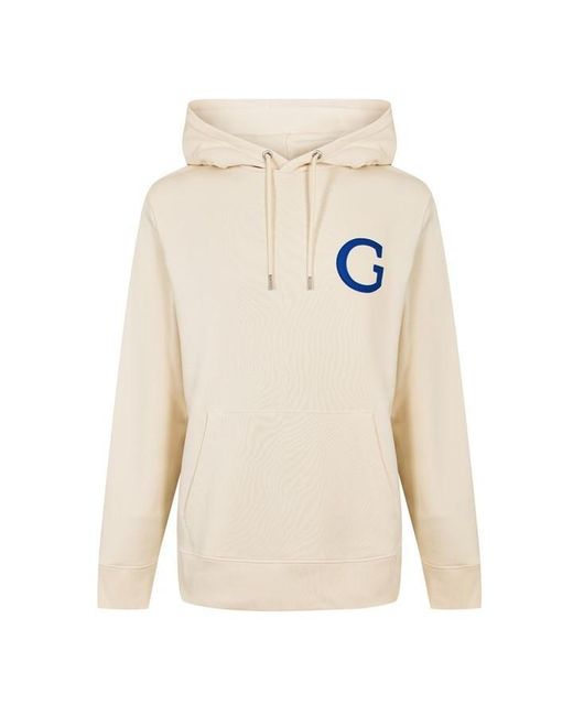 Gant White Overhead Hoodie for men