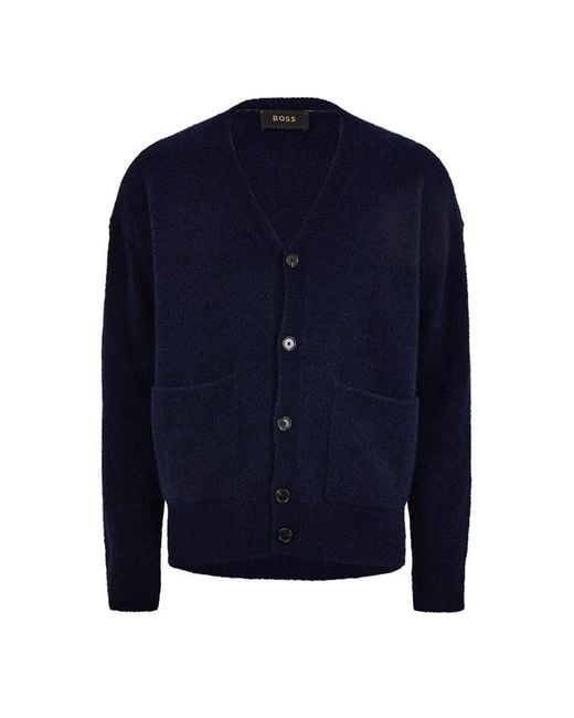 Boss Blue Pandoro Cardigan for men