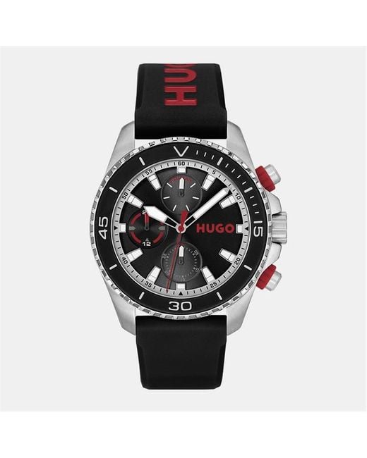 HUGO Black Gents #Dive Watch for men